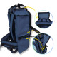 Botiquin Mochila Suem Pro 3000 Azul Escudo Cruz de la Vida